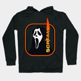 scream VI  (Scream 6)  scary horror movie graphic design by ironpalette Hoodie